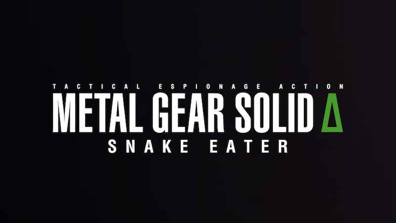 METAL GEAR SOLID Δ: SNAKE EATER（メタルギア ソリッド デルタ: スネークイーター）発売決定